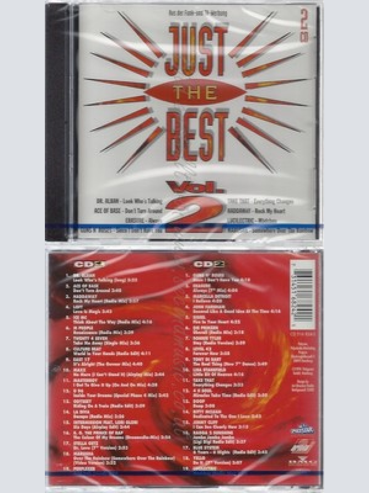 CD--NM-SEALED-DR. ALBAN, ACE OF BASE, ERASURE UND TAKE THAT -2012- -- JUST THE