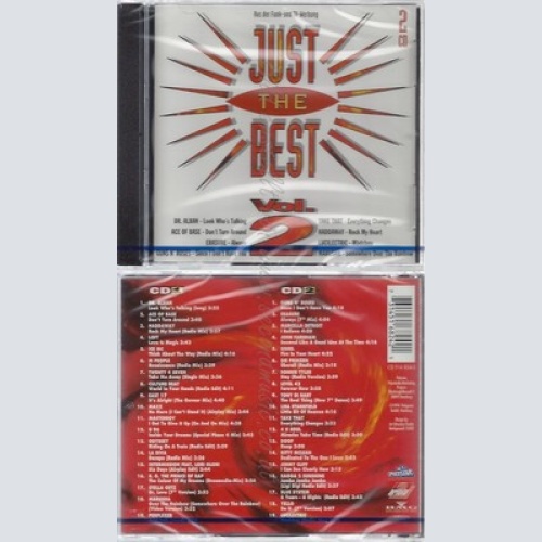 CD--NM-SEALED-DR. ALBAN, ACE OF BASE, ERASURE UND TAKE THAT -2012- -- JUST THE