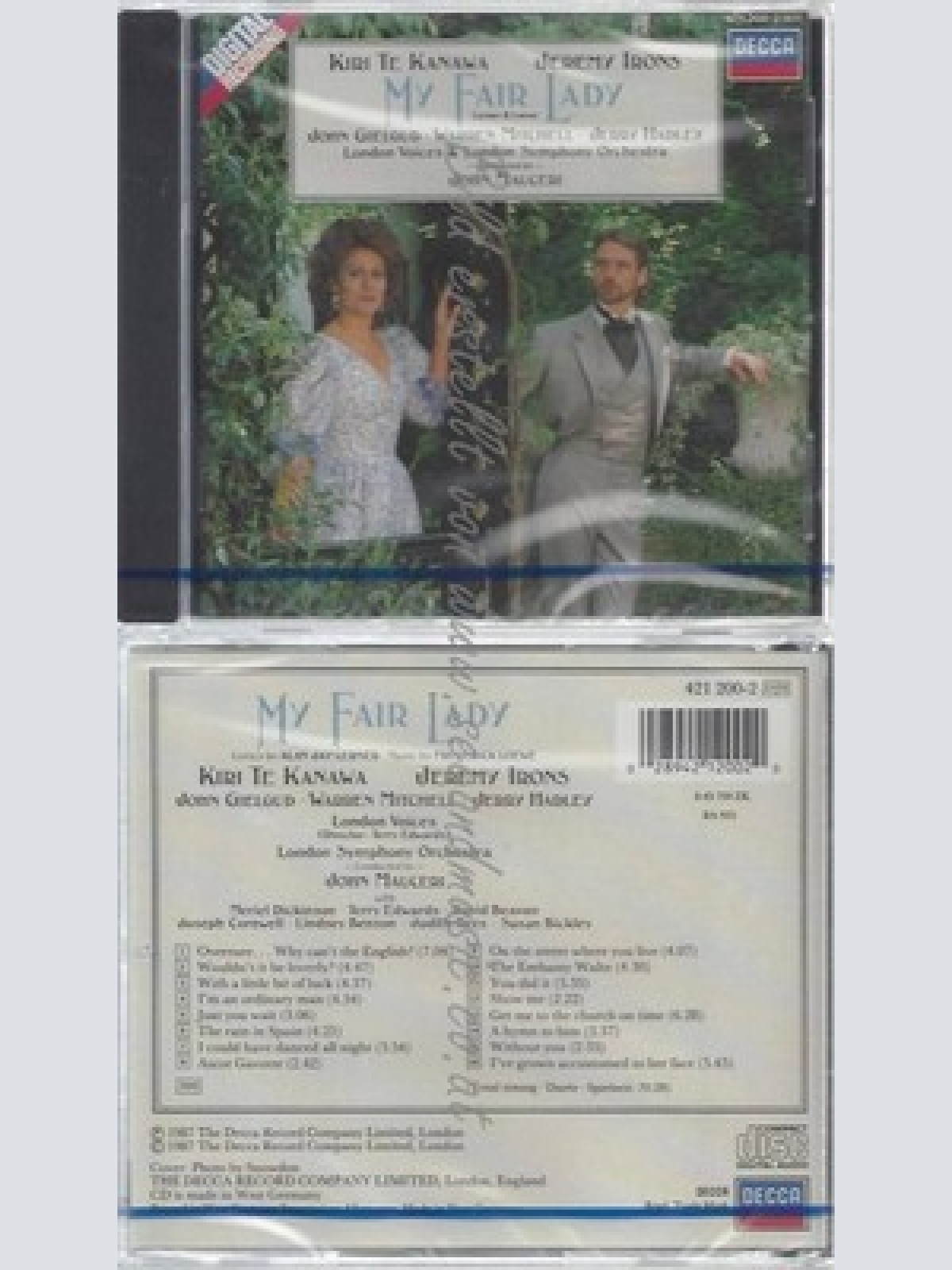 CD-NM-SEALED-TE KANAWA, MAUCERI, LSO UND LERNER -KOMPONIST- -1991- -- MY FAIR LA