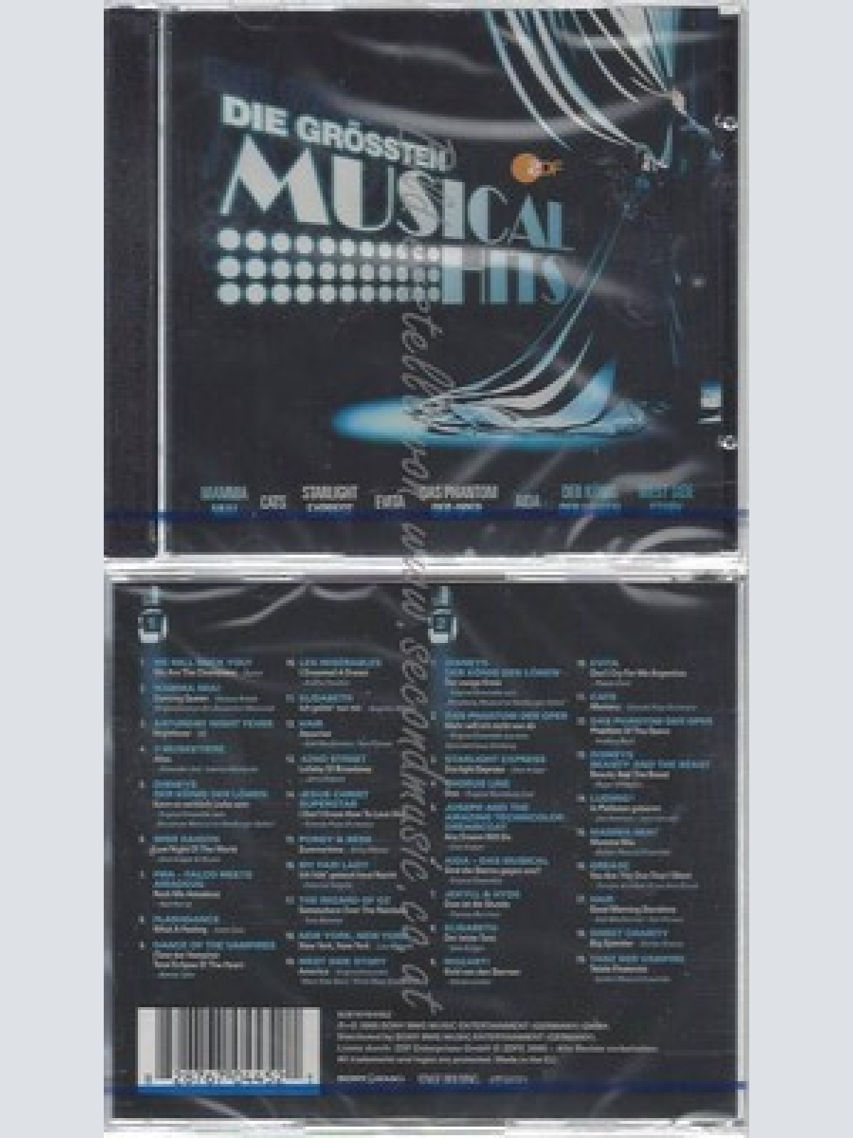 CD-NM-SEALED-VARIOUS -2005- - DOPPEL-CD -- ZDF-DIE GRÖßTEN MUSICAL HITS