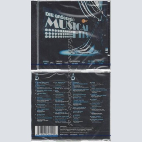 CD-NM-SEALED-VARIOUS -2005- - DOPPEL-CD -- ZDF-DIE GRÖßTEN MUSICAL HITS