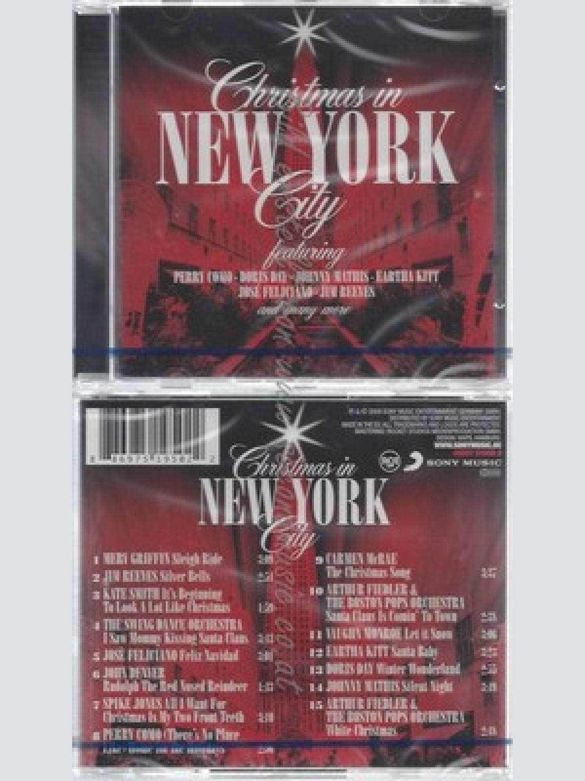 CD-NM-SEALED-VARIOUS -2009- -- CHRISTMAS IN NEW YORK