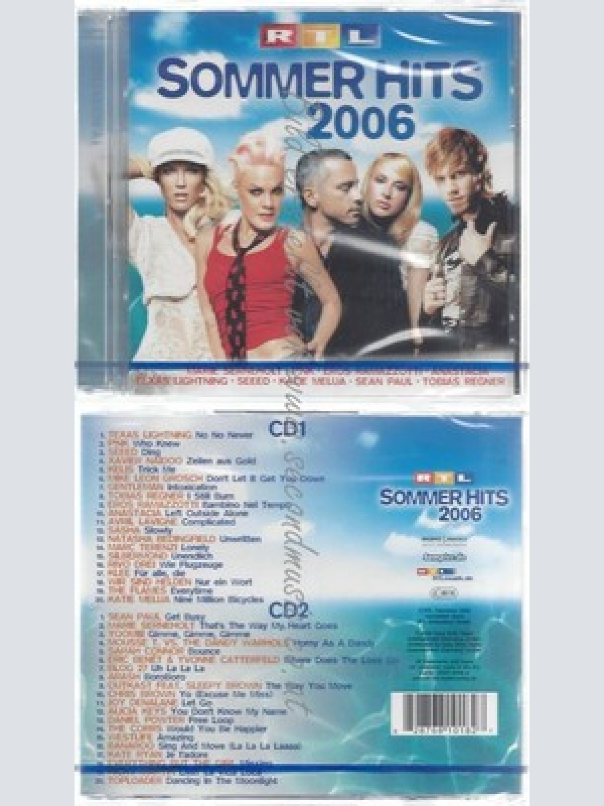 CD-NM-SEALED-VARIOUS -2006- - DOPPEL-CD -- RTL SOMMER HITS 2006