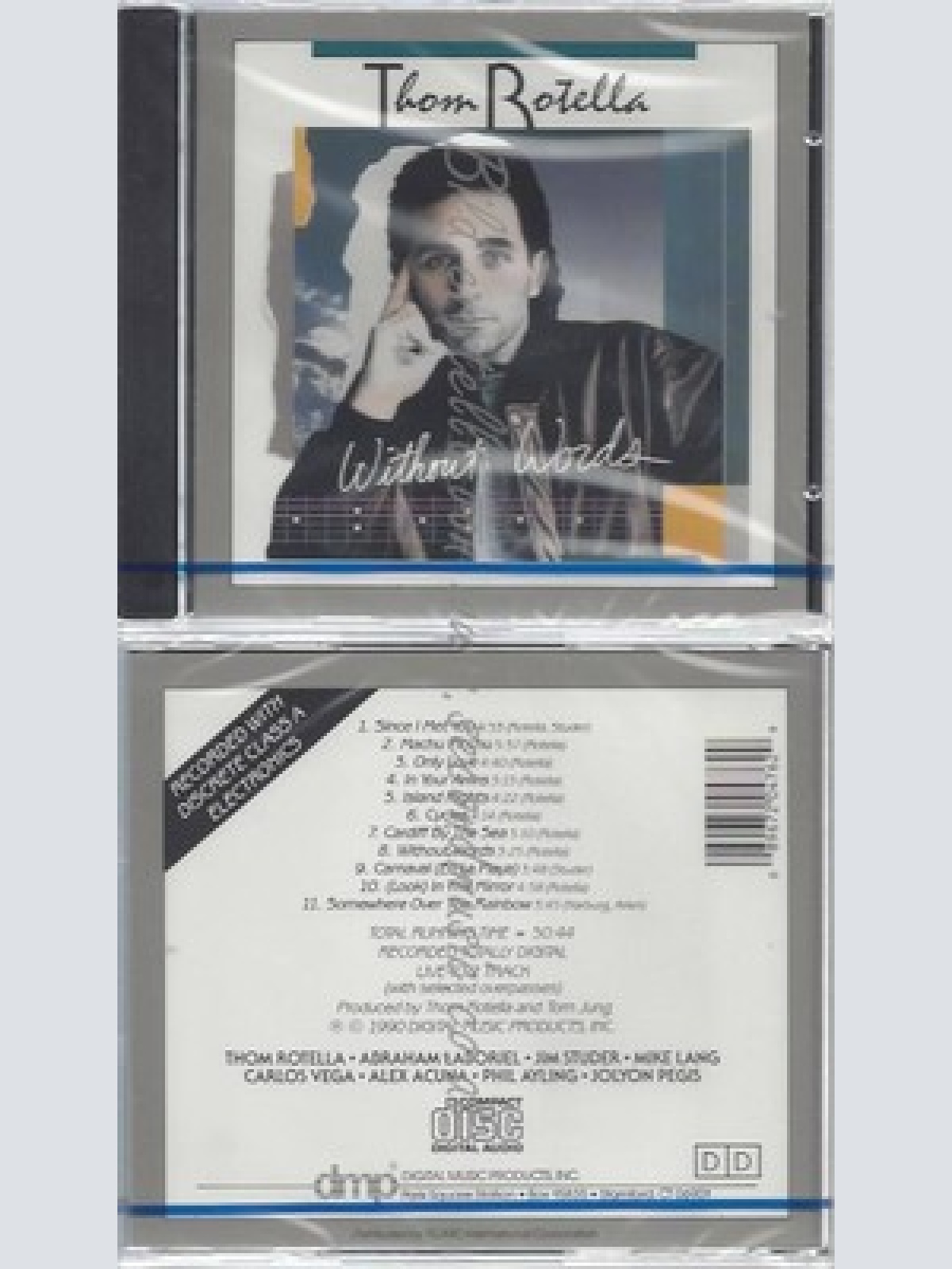 CD-NM-SEALED-THOM ROTELLA -1990- -- WITHOUT WORDS