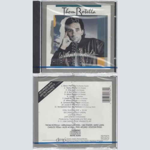 CD-NM-SEALED-THOM ROTELLA -1990- -- WITHOUT WORDS