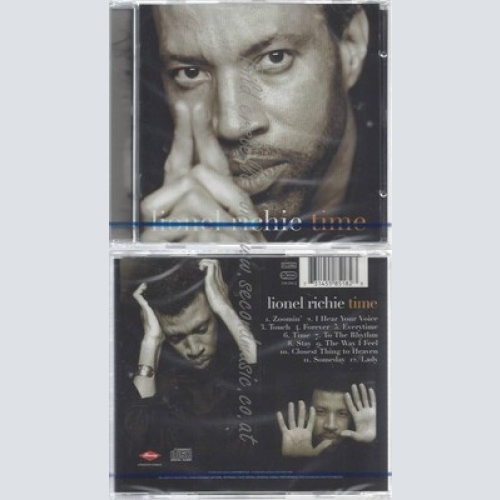 CD-NM-SEALED-LIONEL RICHIE -1998- -- TIME