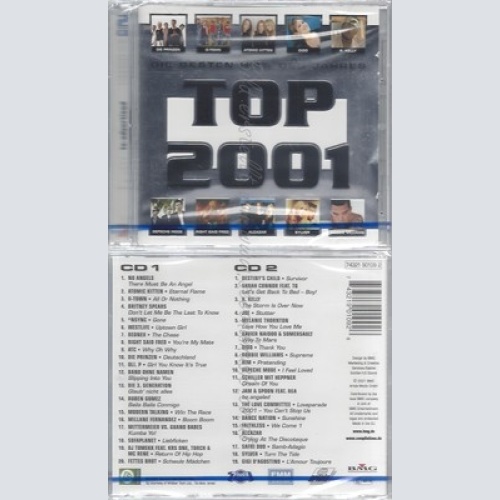 CD--NM-SEALED-VARIOUS -2001- - DOPPEL-CD -- TOP 2001