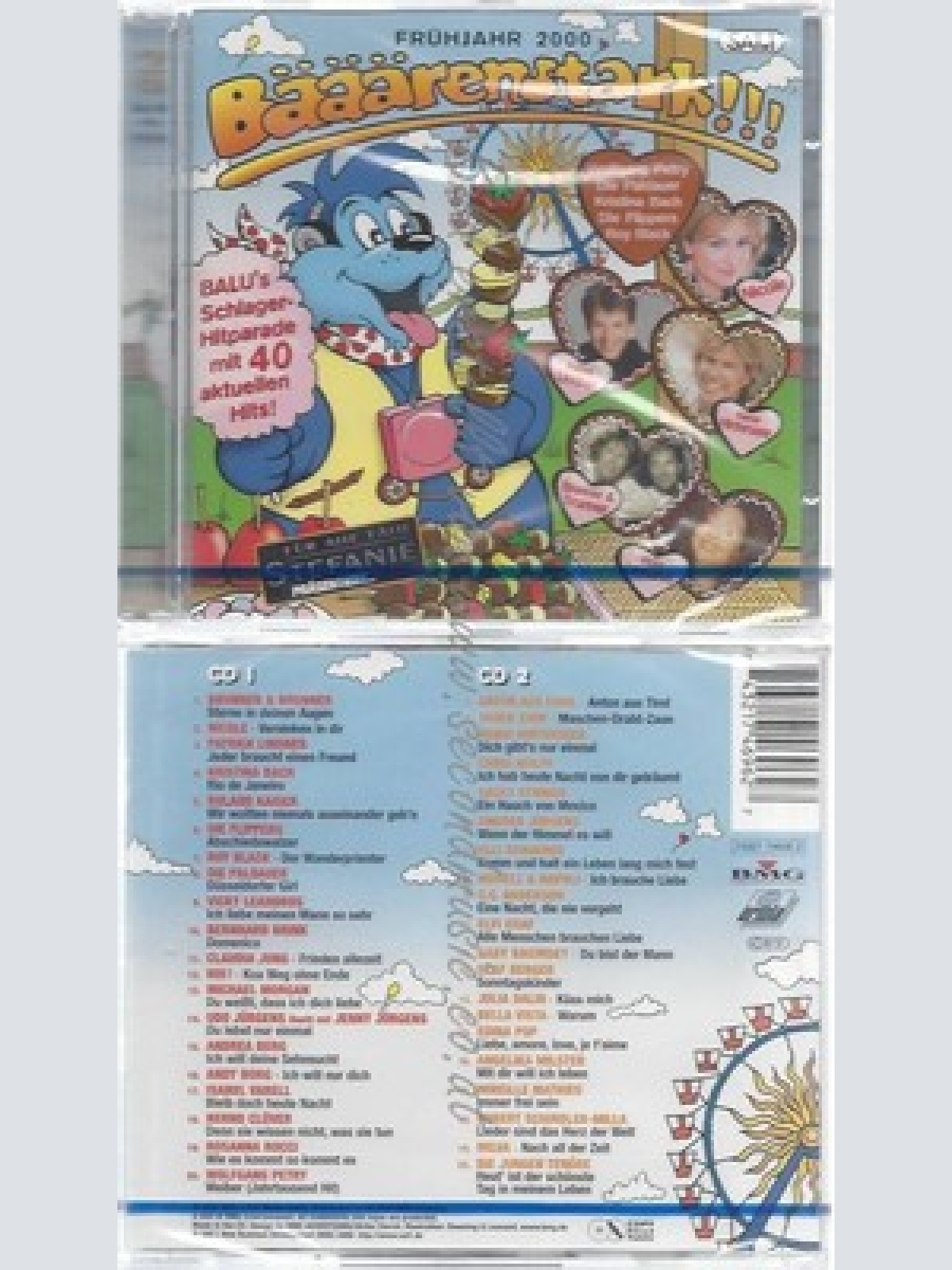 CD-NM-SEALED-VARIOUS -2000- - DOPPEL-CD -- BÄÄÄRENSTARK!!! FRÜHJAHR 2000