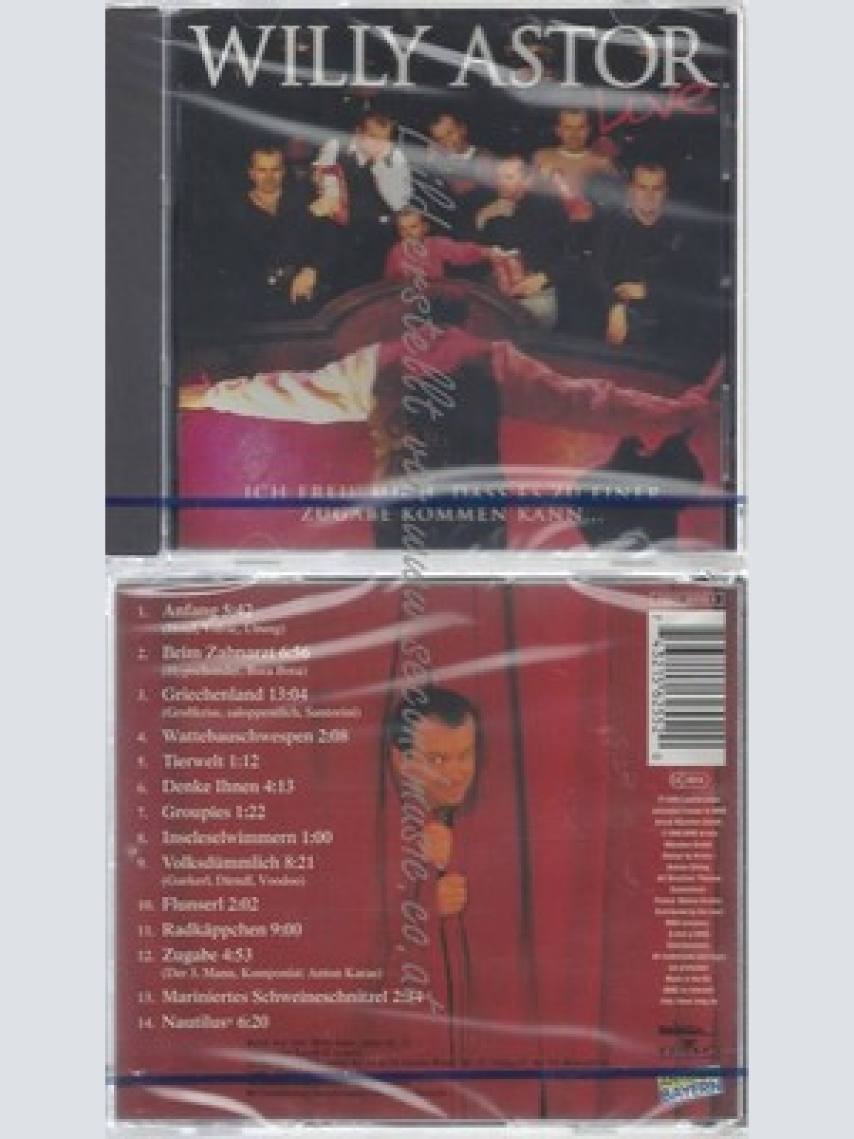 CD-NM-SEALED-WILLY ASTOR -1998- -- ES FREUT MICH,DASS ES ZU EINER ZUGABE KOMMEN