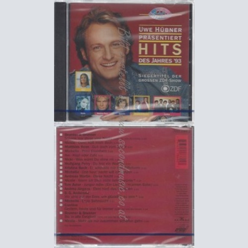 CD-NM-SEALED-ZDF HITPARADE-HITS DES JAHRES '93 -- BRUNNER & BRUNNER, NICOLE, MAT