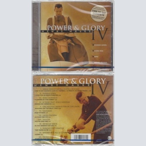 CD--NM-SEALED-VARIOUS -1996- -- HENRY MASKE - POWER & GLORY IV