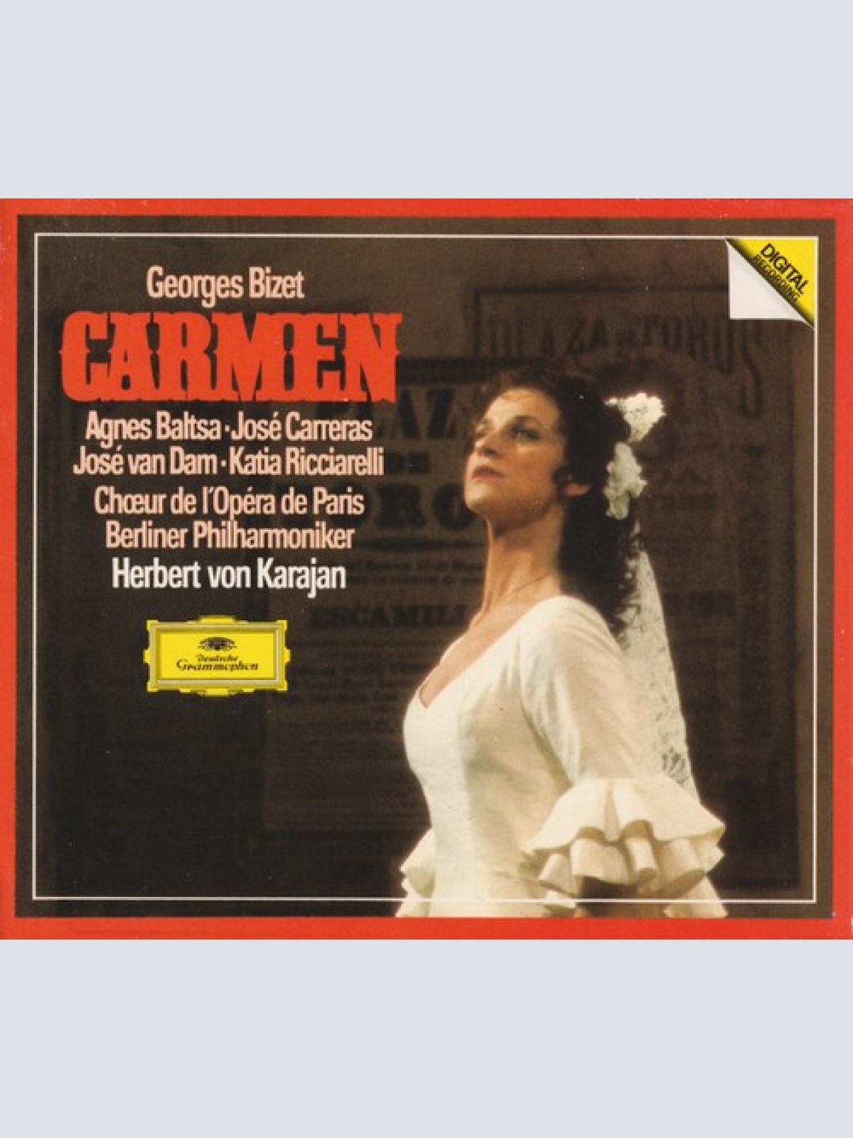 3xCD, Album + Box, Sli Georges Bizet • Agnes Baltsa • José Carreras • José va...