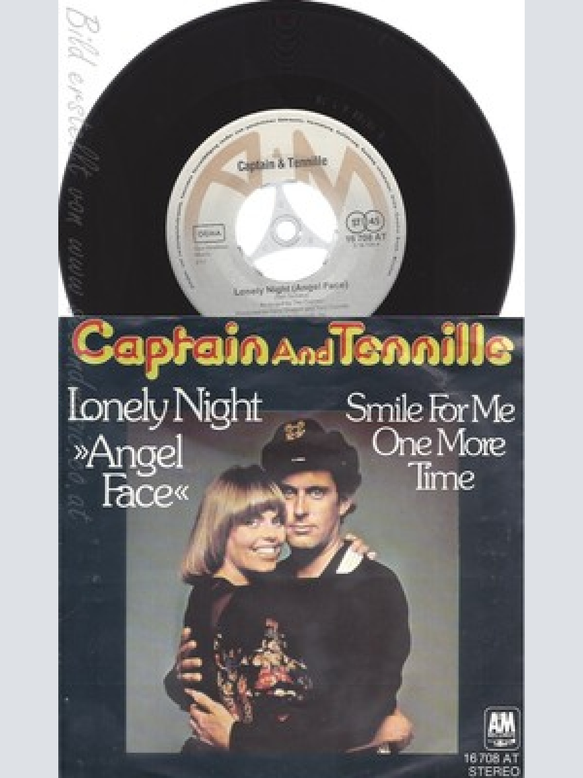 7" CAPTAIN AND TENNILLE--LONELY NIGHT