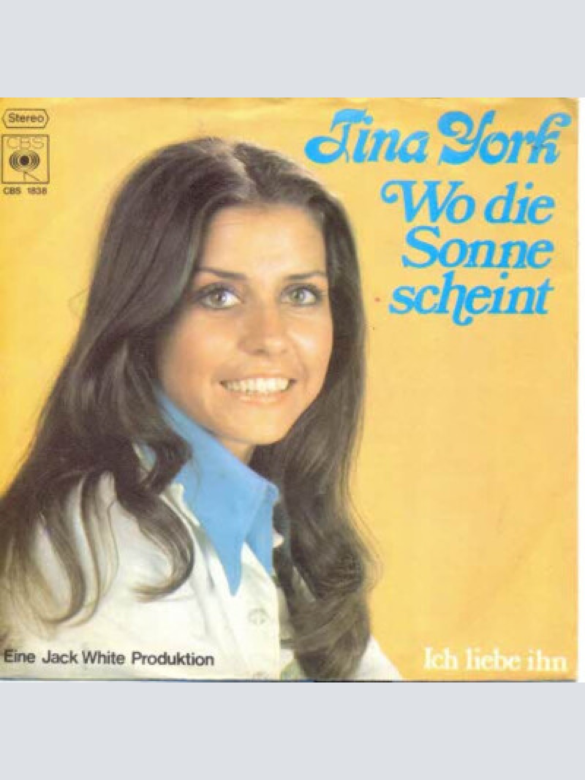 7", Single Tina York - Wo Die Sonne Scheint
