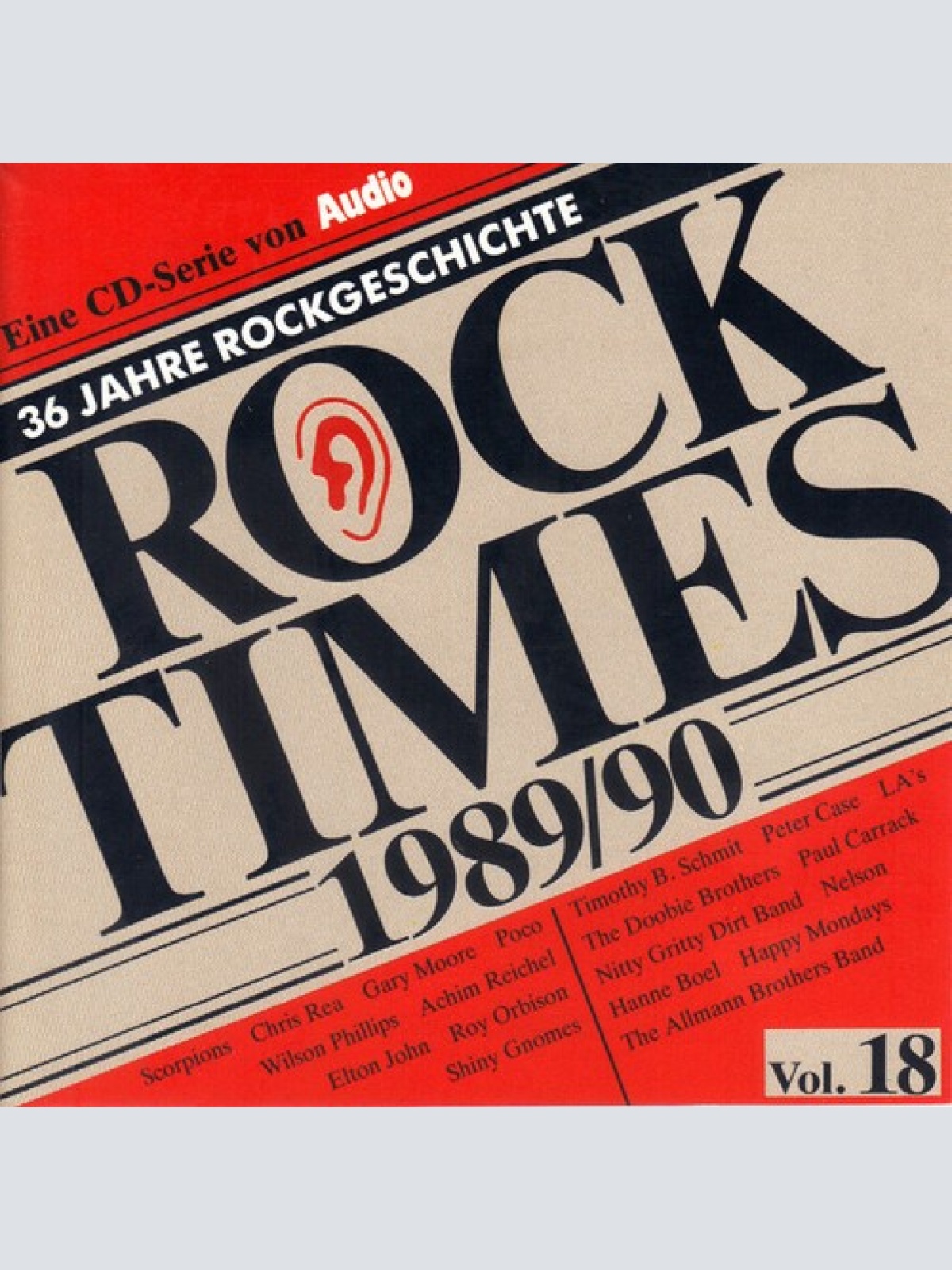 CD, Comp, RM Various - Rock Times Vol. 18 1989/90