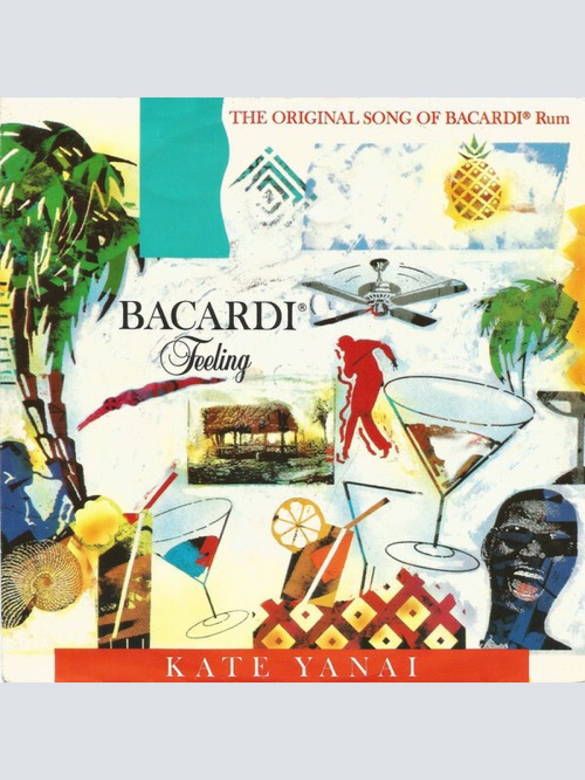 7", Single Kate Yanai - Bacardi Feeling