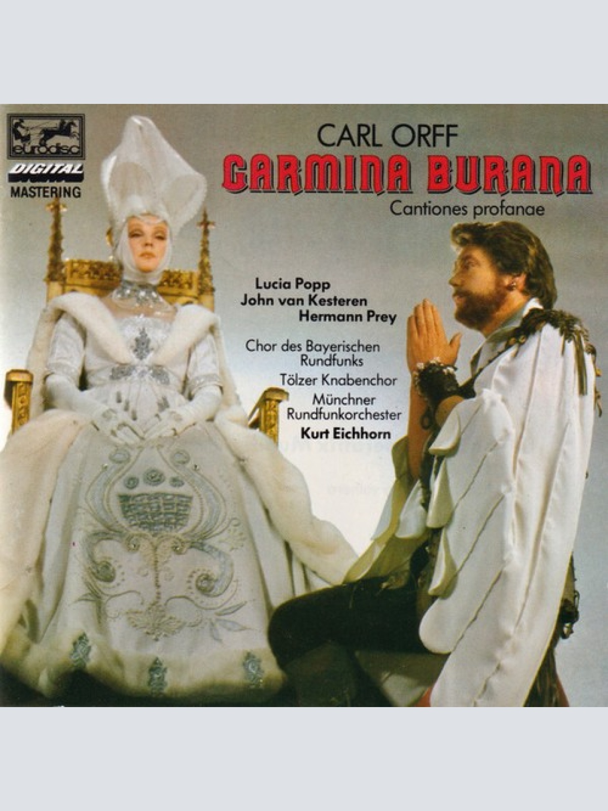 CD, RE Carl Orff - Lucia Popp, John van Kesteren, Hermann Prey, Chor Des Baye...