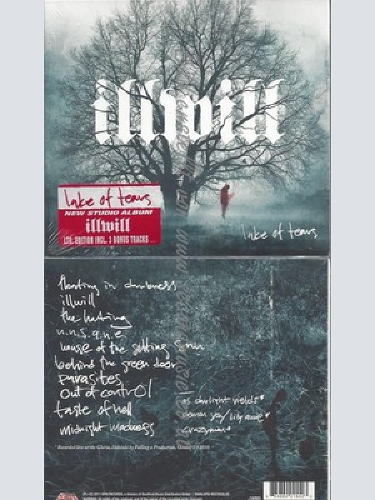 CD--LAKE OF TEARS--ILLWILL -LTD.DIGIPAK-| LIMITED EDITION