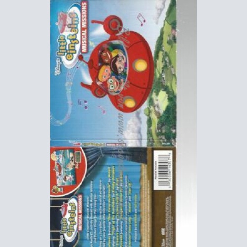CD--THE LITTLE EINSTEINS MUSIC BOX ORCHESTRA--MUSICAL MISSIONS--Disney