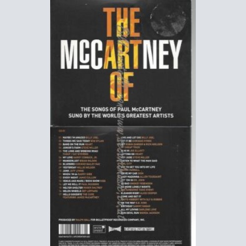 CD--VARIOUS ARTISTS--ART OF MCCARTNEY