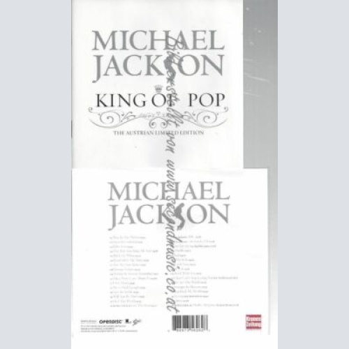 CD--MICHAEL JACKSON--KING OF POP