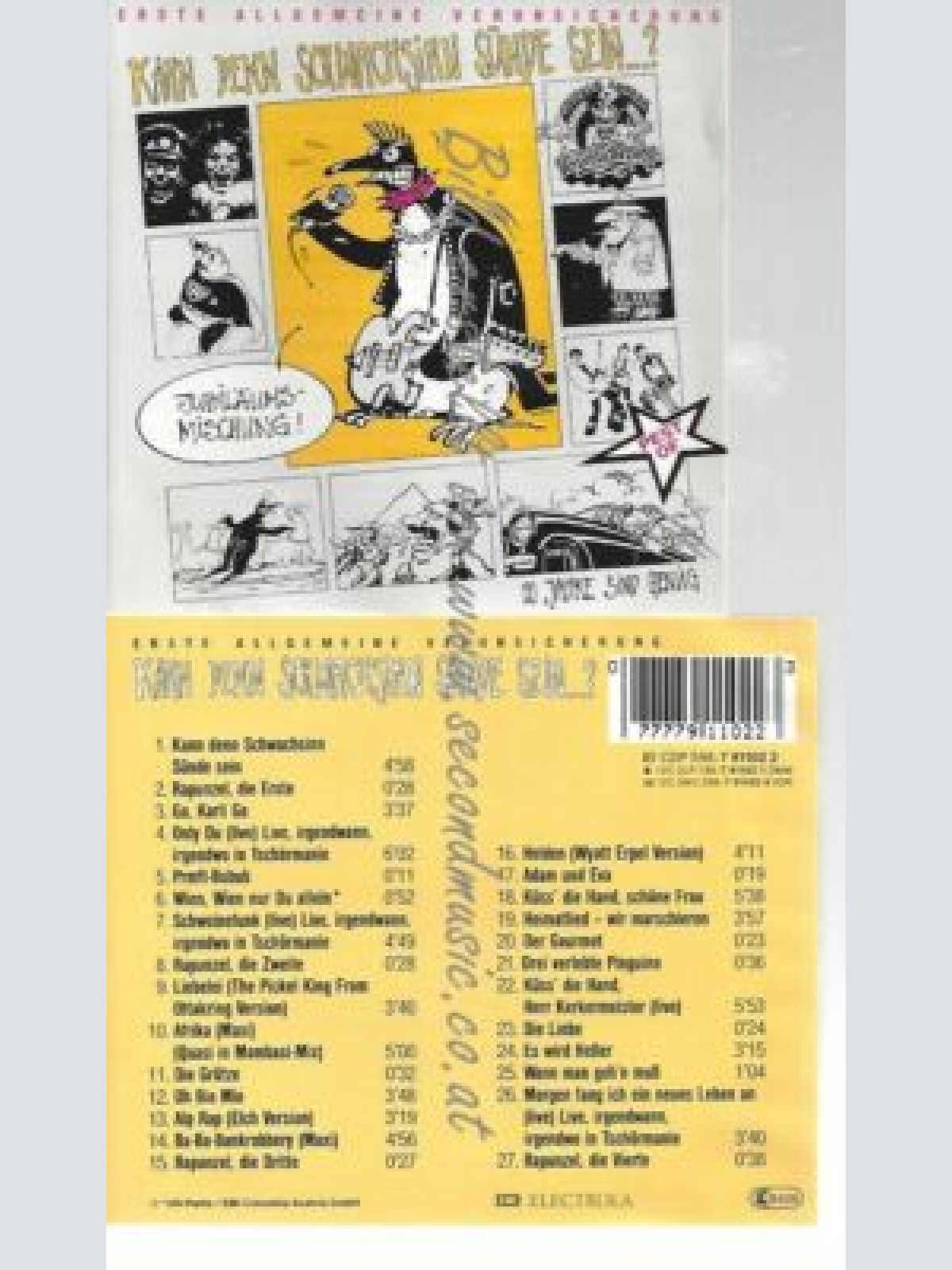 CD--EAV--KANN DENN SCHWACHSINN SÜNDE SEIN...