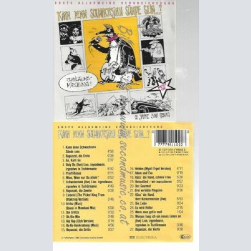 CD--EAV--KANN DENN SCHWACHSINN SÜNDE SEIN...