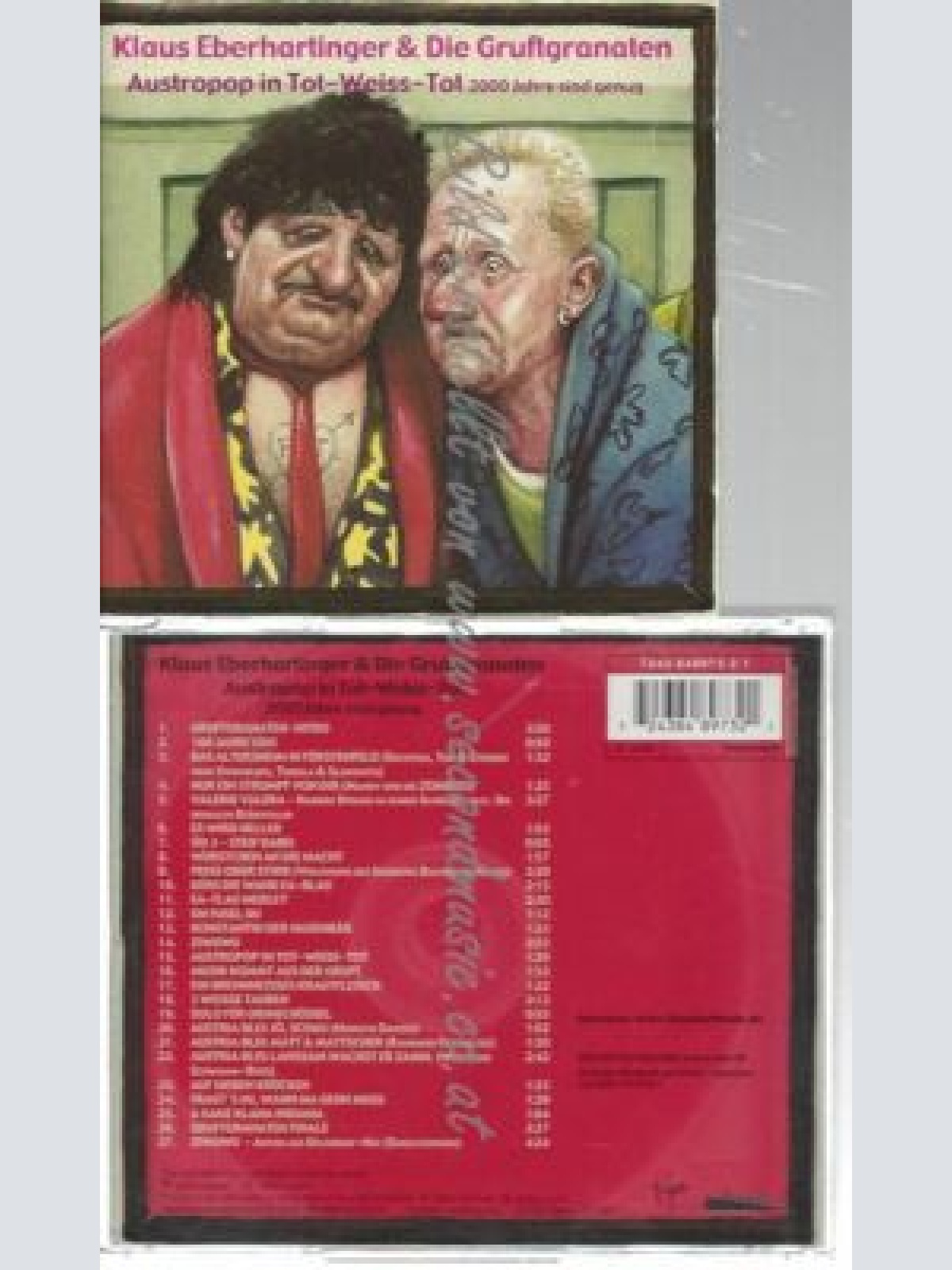 CD--KLAUS EBERHARTINGER--AUSTRO POP IN TOT-WEISS-TOT