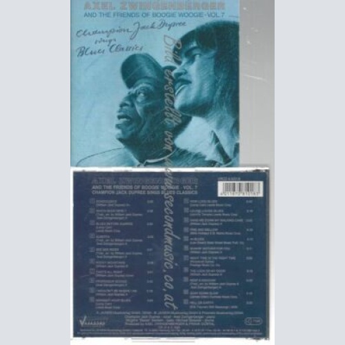 CD--AXEL ZWINGENBERGER  --FRIENDS OF BOOGIE WOOGIE VOL.7