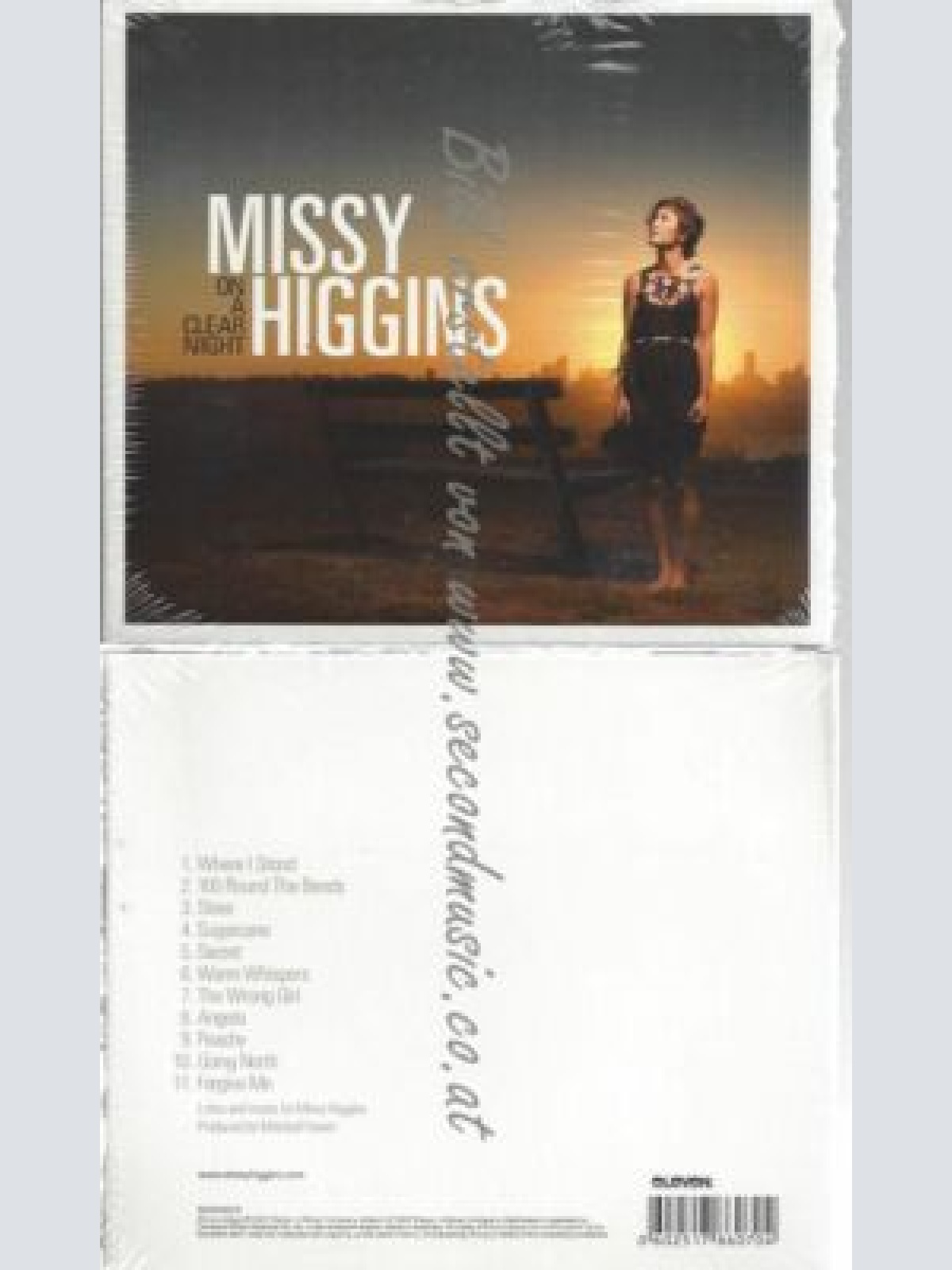 CD--MISSY HIGGINS--ON A CLEAR NIGHT [TRX]