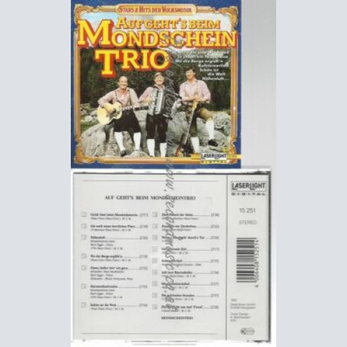 CD--MONDSCHEINTRIO  --AUF GEHT'S BEIM MONDSCHEINTRIO