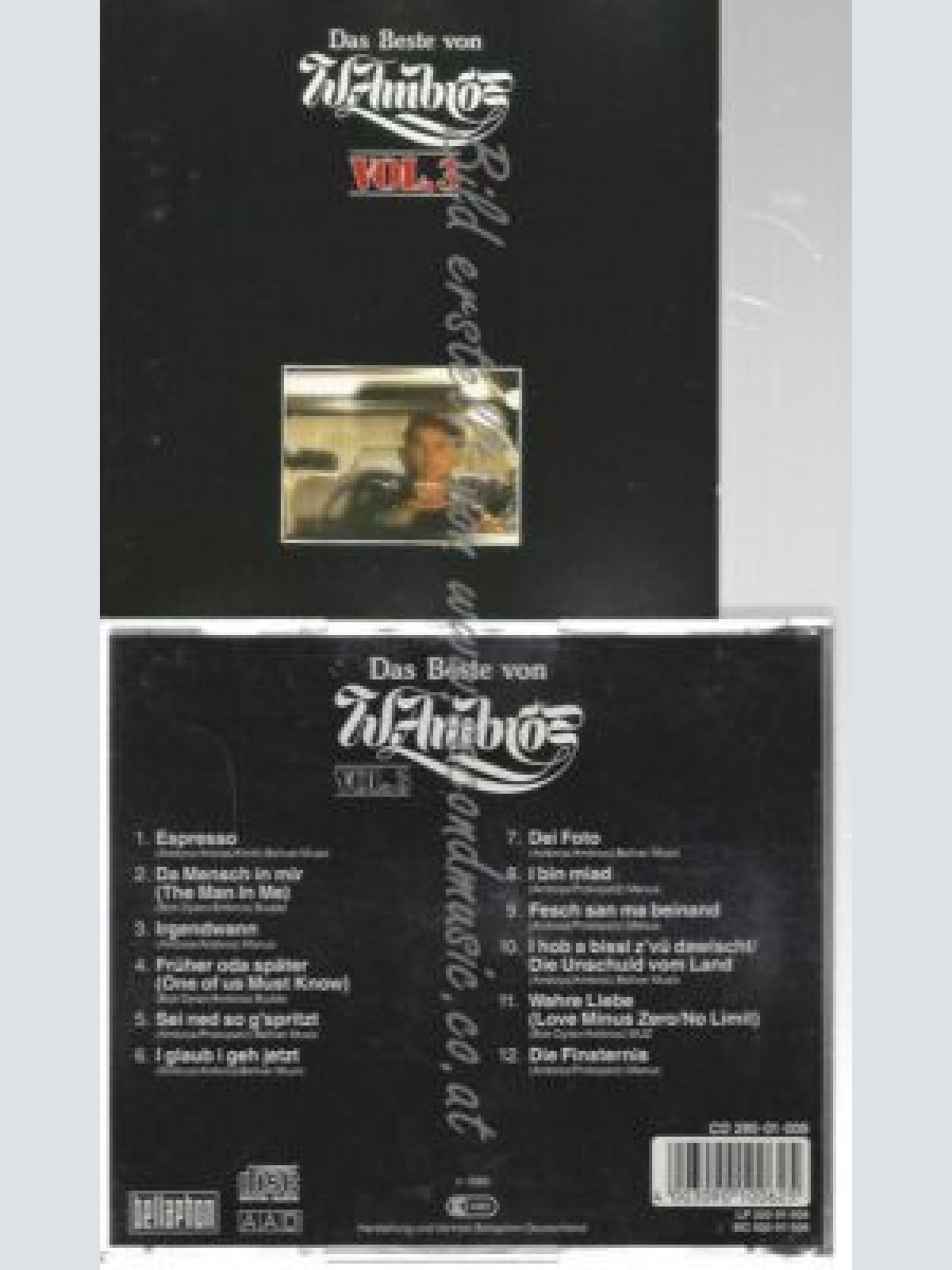 CD--WOLFGANG AMBROS --DAS BESTE VOL3