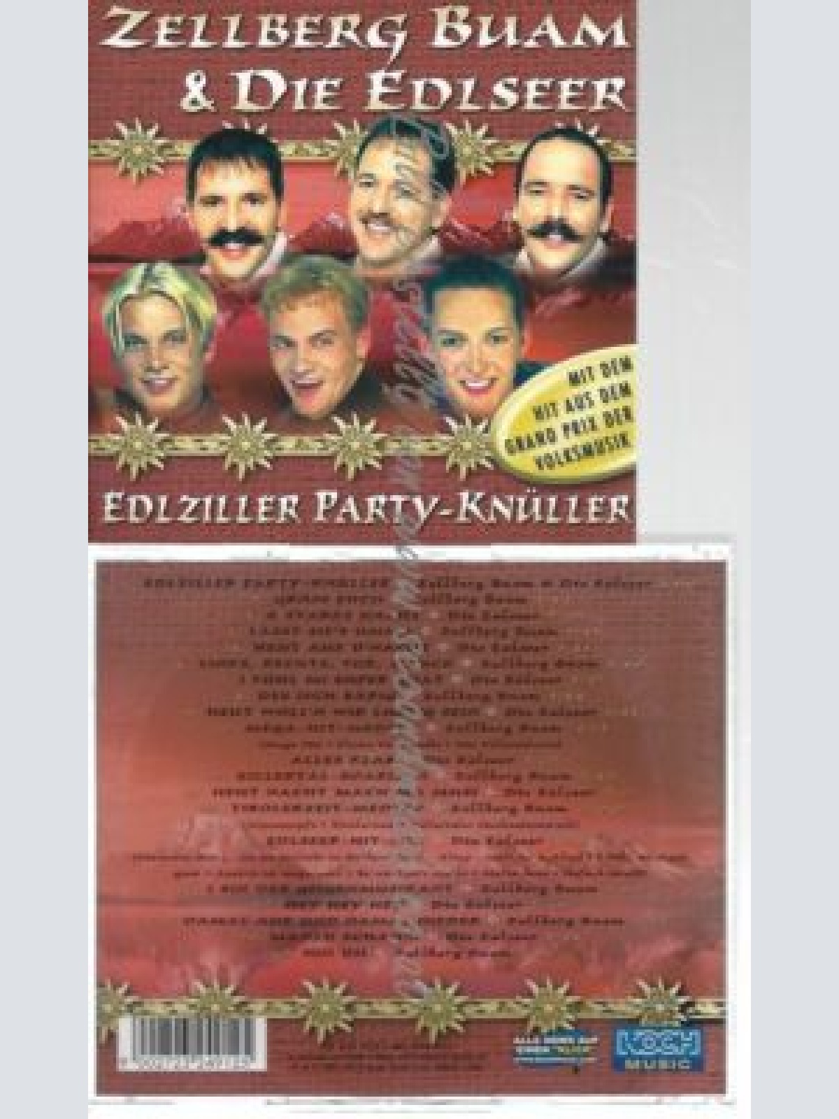 CD--ZELLBERG BUAM & EDLSEER,DIE--EDLZILLER PARTY-KNUELLER