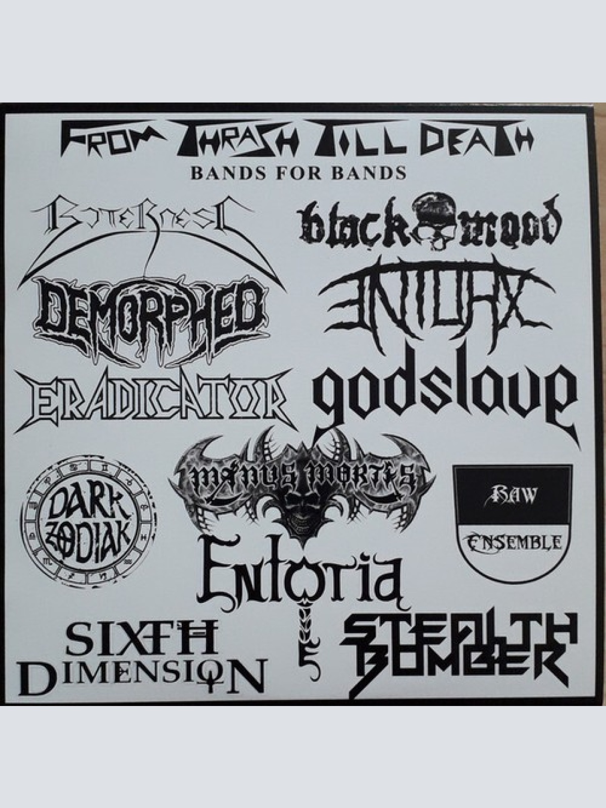 CD, Comp Various - From Thrash Till Death