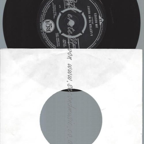 7"  Jim Reeves  Adios Amigo