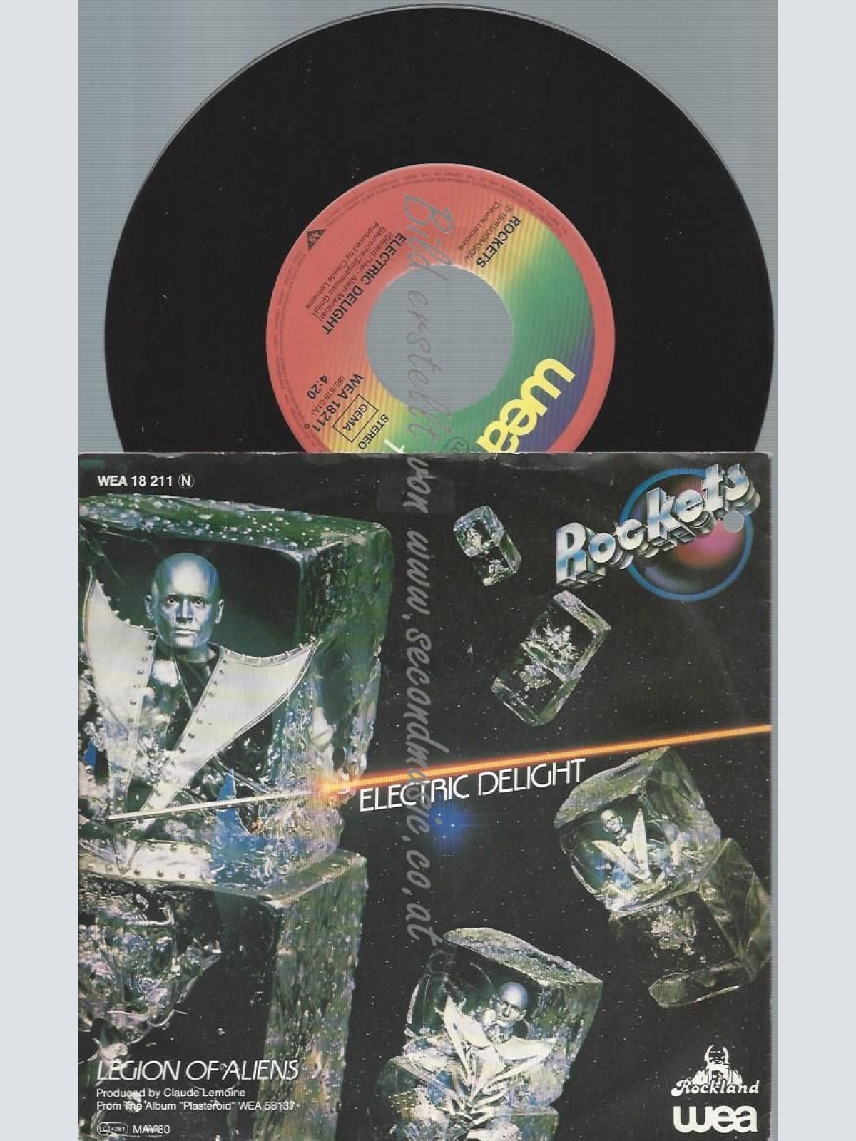 7"    Rockets  Electric Delight