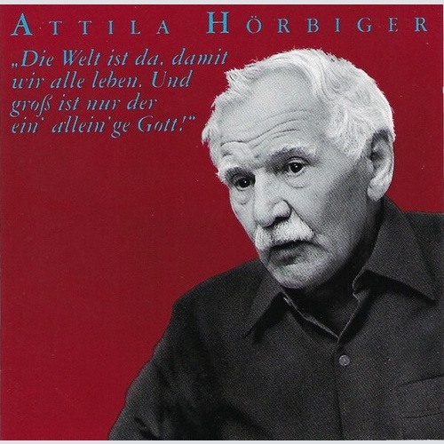 CD Attila Hörbiger - Franz Grillparzer