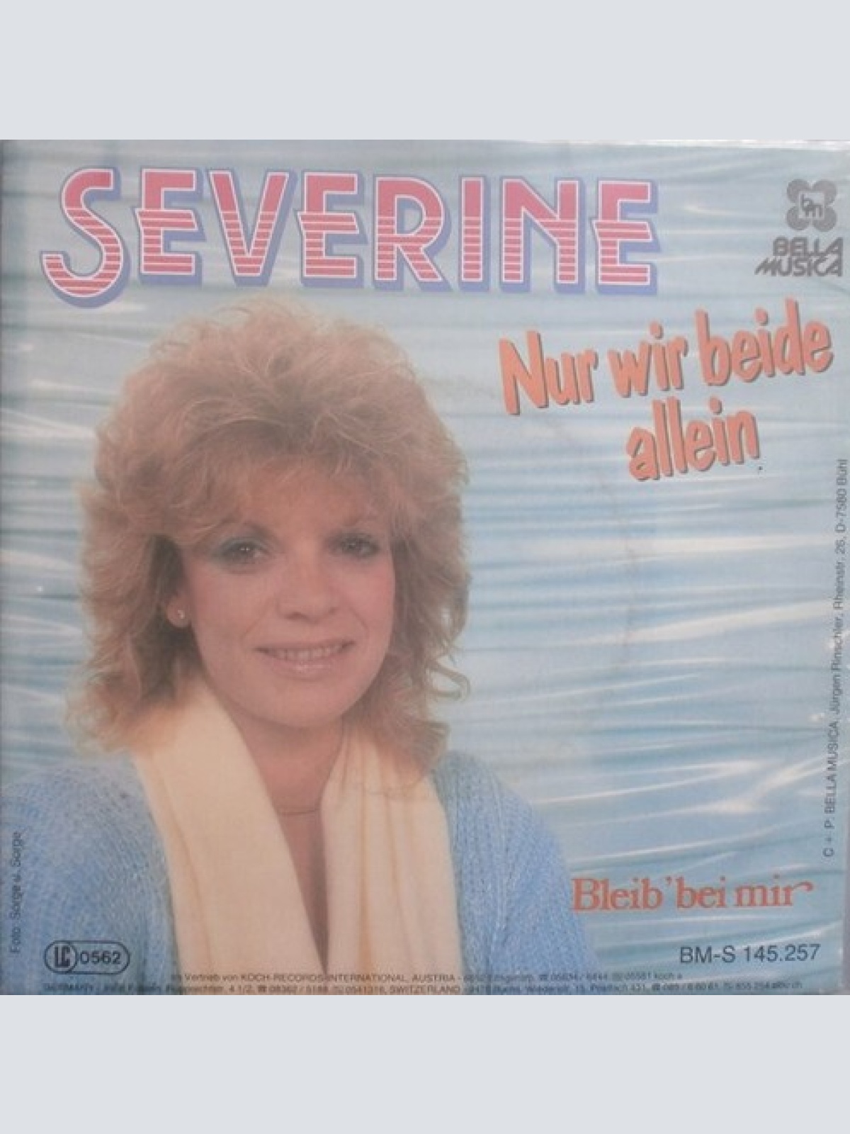 7", Single Séverine - Nur Wir Beide Allein