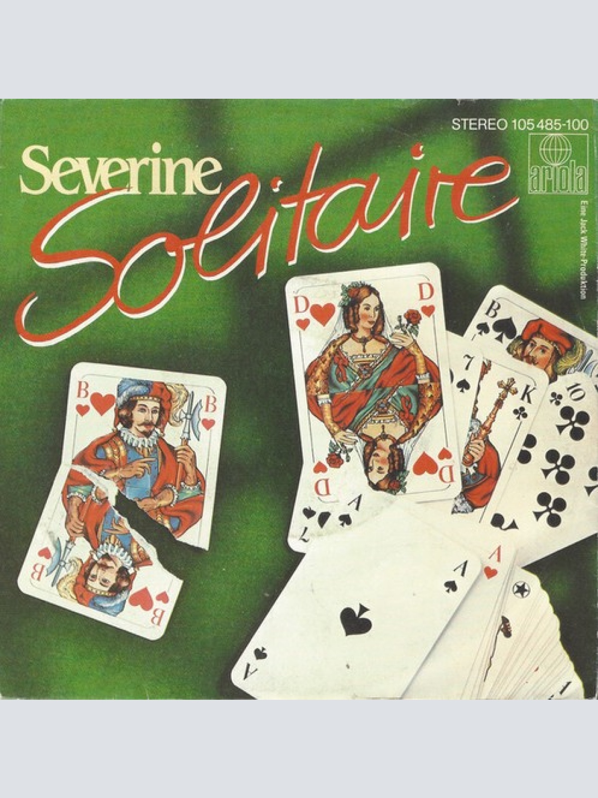 7", Single Séverine - Solitaire