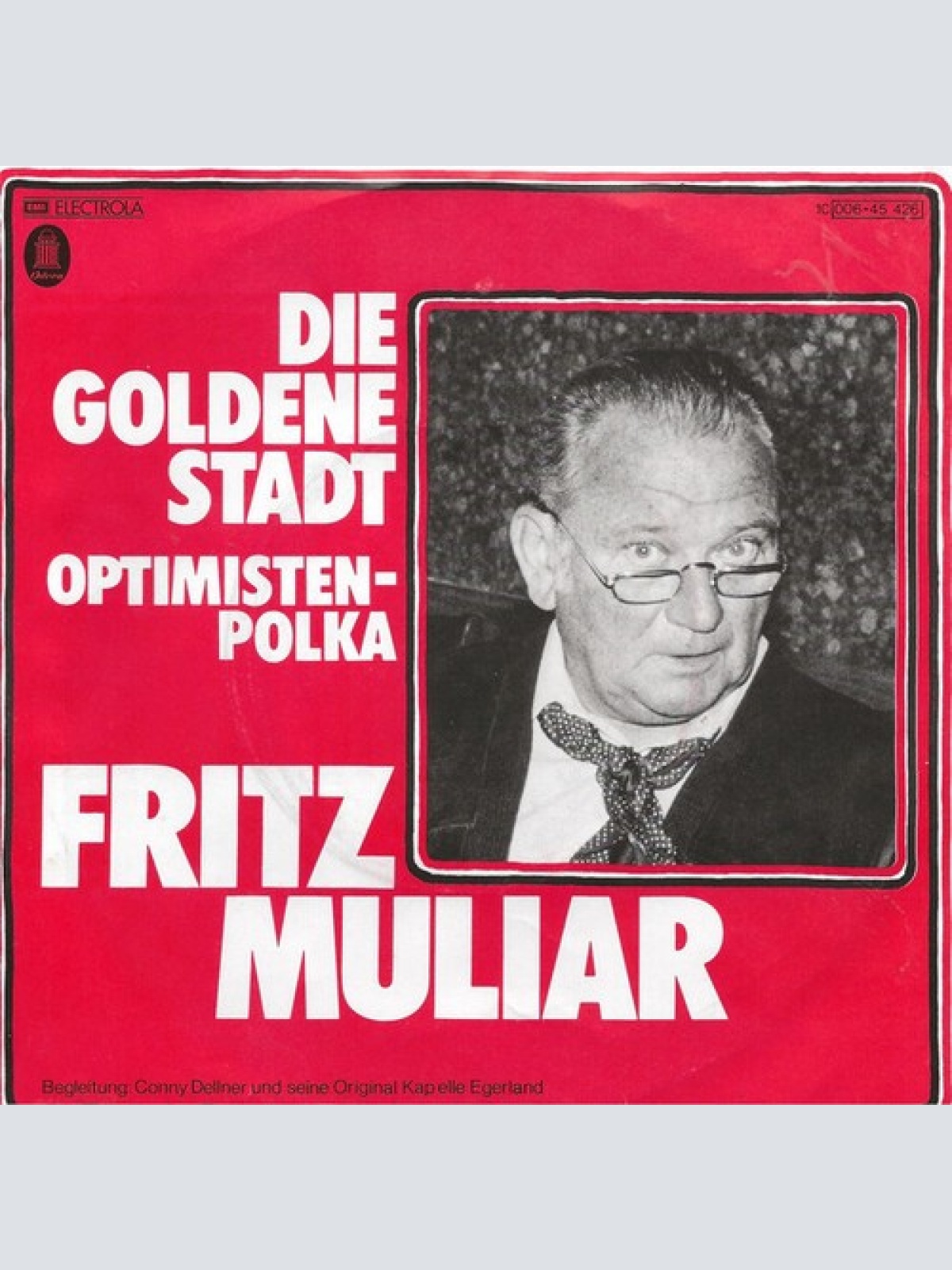 7", Single Fritz Muliar - Die Goldene Stadt