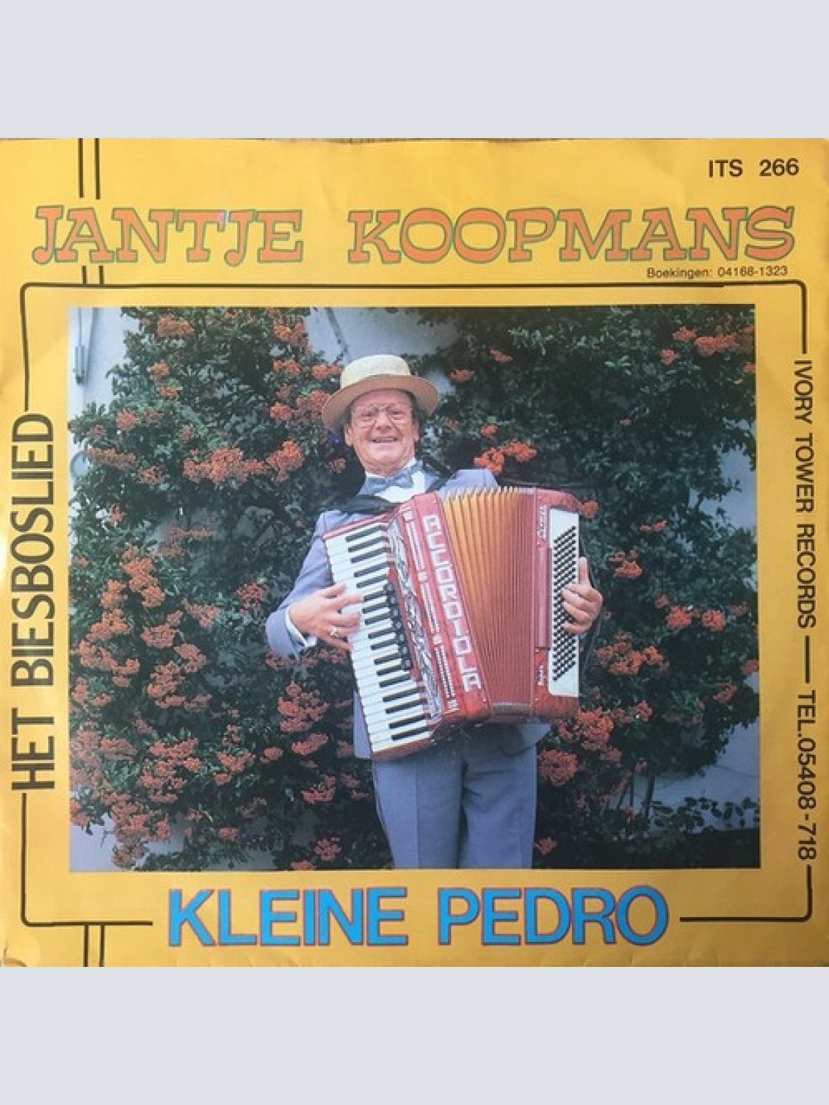 7", Single Jantje Koopmans - Kleine Pedro / Het Biesboslied