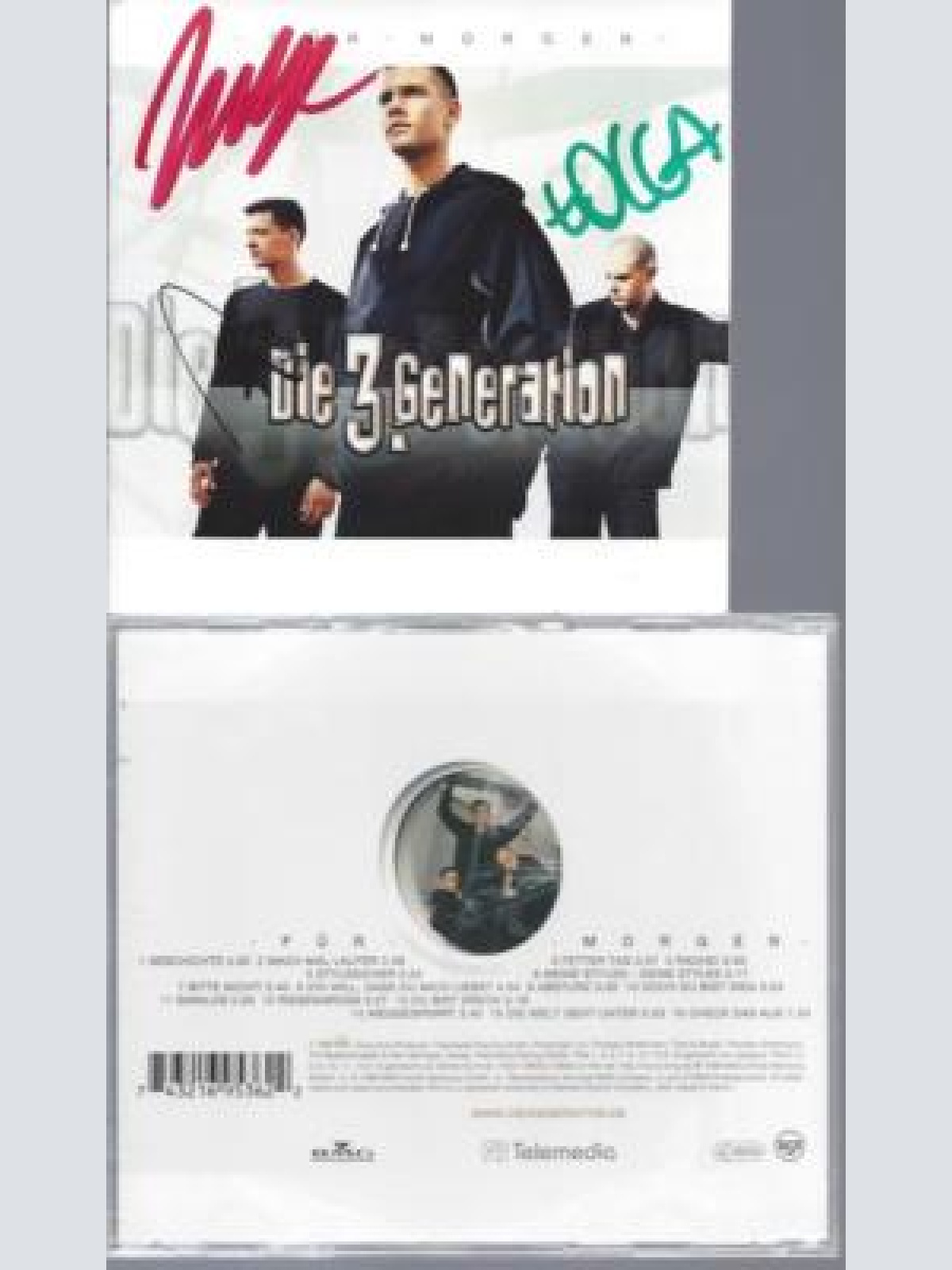 CD-- Die 3. Generation – Für Morgen --MIT AUTOGRAMMEN