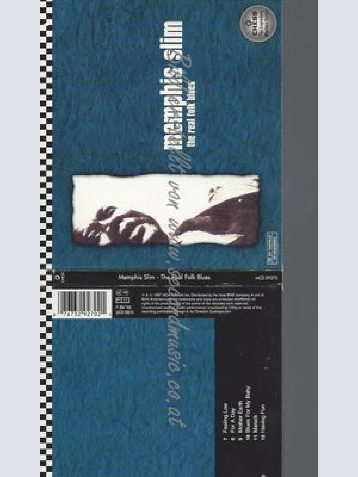 CD--MEMPHIS SLIM--THE REAL FOLK BLUES