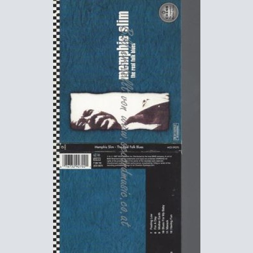CD--MEMPHIS SLIM--THE REAL FOLK BLUES