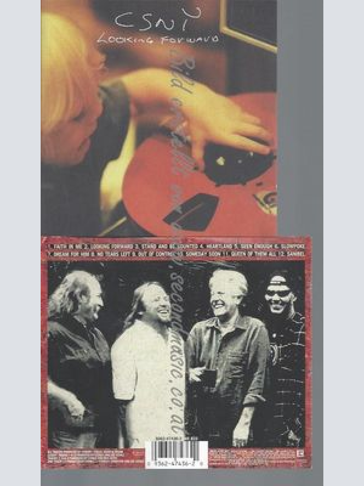 CD--CROSBY STILLS NASH & YOUNG--LOOKING FORWARD