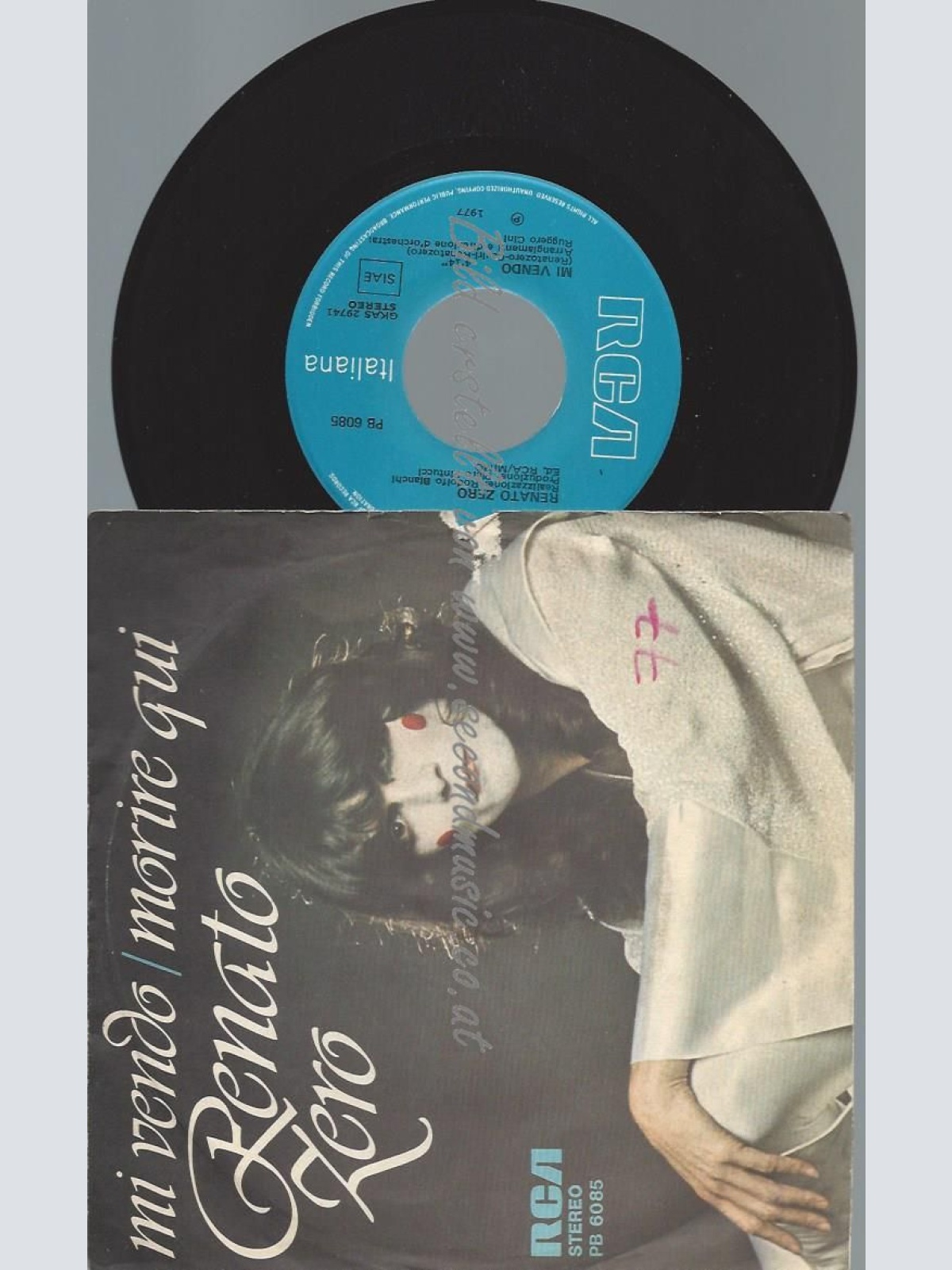 7"  Renato Zero – Mi Vendo