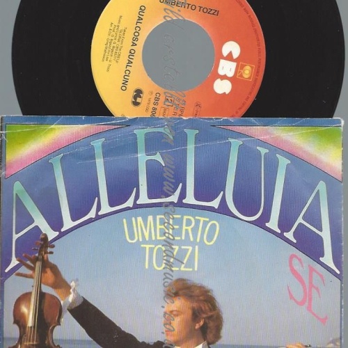 7"  Umberto Tozzi – Alleluia Se