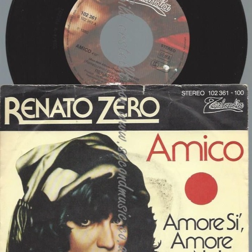 7"   Renato Zero  Amico