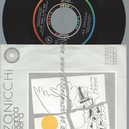7"   Iva Zanicchi – La Riva Bianca La Riva Nera