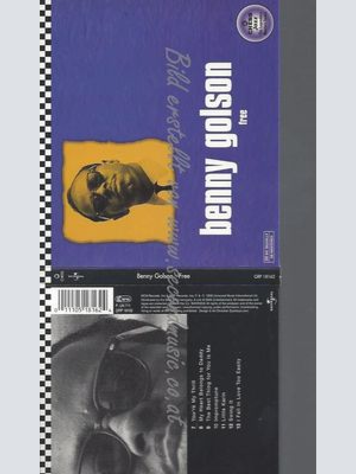 CD--BENNY GOLSON--FREE